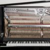 Sauter artisan 124 upright piano black chrome