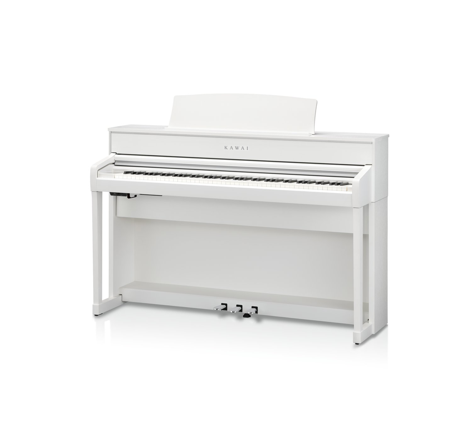 Kawai CA701 Digital Piano in White Satin